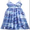 Chaos World Hawaiian Dresses for Women Boho Maxi Dress V-Neck Floral Summer Dress Beach Spaghetti Strap(Large,Blue) view 4