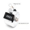 Tally Counter, 4 Digit Display Metal Mechanical Clicker Lap Counter Metal Hand Tally Counters Clicker for Counting,Golf Scoring,Sport Stadium Coach Referees School Event view 3