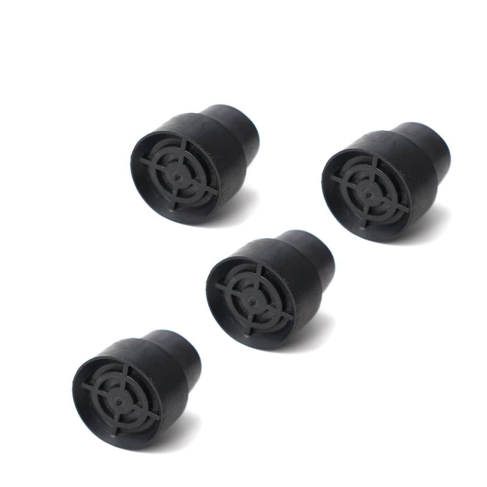 BEITESI Replacement Mini Trampoline Leg Cap Tips Trampoline Leg Cap Chair Leg Caps Replaceme nt Rubber Cap Tips Floor Pads for Mini TrampolineBlack (4pack)