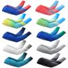 Tisancy 10 Pairs Sun Protection UV Arm Sleeves Cooling Anti Slip Compression Sleeves Sports Polyester Cycling Covers(Fresh Style,Large) view 1