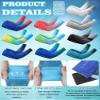Tisancy 10 Pairs Sun Protection UV Arm Sleeves Cooling Anti Slip Compression Sleeves Sports Polyester Cycling Covers(Fresh Style,Large) view 3