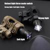 LThyzszb Tactical Helmet Light with Mount Mini LED Helmet Flashlight 300 lumens LED with Strobe, Fits 20mm Picatinny Rail Mount (Black) view 3
