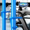 GOEHNER's 4 Bike Storage Rack Garage (Max. 240LBS), 4 Bicycle Indoor Standing Bike Rack, Height Adjustable for Road Mountain Bicycles view 3