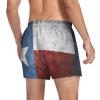 Aflyko Patriot Novelty Boxer Shorts Texas Flag Grunge Relaxed Fit Boxers Soft Lightweight Underwear, L view 2