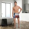 Aflyko Patriot Novelty Boxer Shorts Texas Flag Grunge Relaxed Fit Boxers Soft Lightweight Underwear, L view 4