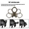 LThyzszb Tactical Helmet Light with Mount Mini LED Helmet Flashlight 300 lumens with Strobe, Fits 20mm Picatinny Rail Mount (Brown) view 2
