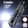 LThyzszb Tactical Helmet Light with Mount Mini LED Helmet Flashlight 300 lumens with Strobe, Fits 20mm Picatinny Rail Mount (Brown) view 3