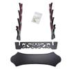 FLURSAILE 4-Tier Sword Stand Vine Sword Rack Table Display Stand for Katana, Lightsaber, Genji, Samurai Swords view 4
