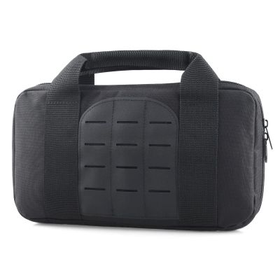 LIVANS Tactical Pistol Gun Case, Padded Handgun Case Double Pistol Wallet Handgun Pistol Soft Case Rectangle Handgun Pouch