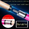 1/2 Split Detachable Billiard Cue Sticks, Maple Wood Pool Sticks Set, 13mm Head, Canadian Hard Maple, Popularity, Black and White, Diameter Grip, Pool Stick for Bar House Pool Table Sports view 4