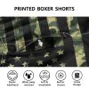 Aflyko 4th of July Novelty Boxer Shorts Camo American Flag Relaxed Fit Boxers Men's Underwear view 3