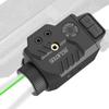 Solofish 800lm Pistol Light Laser Combo with Adjustable Rail, Shockproof Green Laser Sight and Gun Light with Strobe Function, Rechargeable view 1