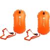 2 Pack Swim Buoy Safety Tow Float for Adults - Waterproof & Inflatable - Perfect for Open Water Swimming Training view 4