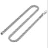 ASDULL 925 Sterling Silver Clasp 4mm Silver Rope Chain Necklace for Men Silver Link Chain for Women 18 Inches view 1