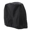 Industrial Fan Cover, Heavy Duty 210D Oxford Dustproof Fan Cover for 24" Drum Fan, Waterproof UV Protection Barrel Fan Cover for Outdoor Indoor(Black) view 4