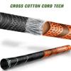 Geoleap Golf Grips Set of 13- Grips with Tapes and Grips with All Repair Kits for Choice,Hybrid Golf Club Grips All Weather Contral, High Feedback & Traction Golf Grips for Men and Women.(Orange(Grips with All Repair Kits), Midsize) view 3