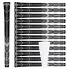Geoleap Golf Grips Set of 13- Grips with Tapes and Grips with All Repair Kits for Choice,Hybrid Golf Club Grips All Weather Contral, High Feedback & Traction Golf Grips for Men and Women. (Black(Grips with Tapes), Standard) view 1