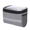 Bike Handlebar Bag, Cycling Front Storage Pouch Bag with Mesh Pocket and Reflective Stripe Bike Basket Bags Cycling Accessories