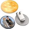 K9King Funny Gilmore Cracker Golf Ball Marker with Magnetic Golf Hat Clip and Happy Caddy Bonus Golf Balls Marker - Unique and Durable Putting Green Golf Accessories for Men and Women | 3 Piece set view 1