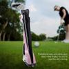 Golfer cl ub Bag, Travel Golfer cl ub Carry Bag, 2 Colors Portable Lightweight Golfer Bag with Cushioned Shoulder Strap, Nylon Long-Lasting Storage Bag for Holding Golfer cl ub (Pink) view 2