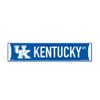 Rico Industries NCAA Kentucky Wildcats Blue 4" X 17" Plastic Street Sign view 1