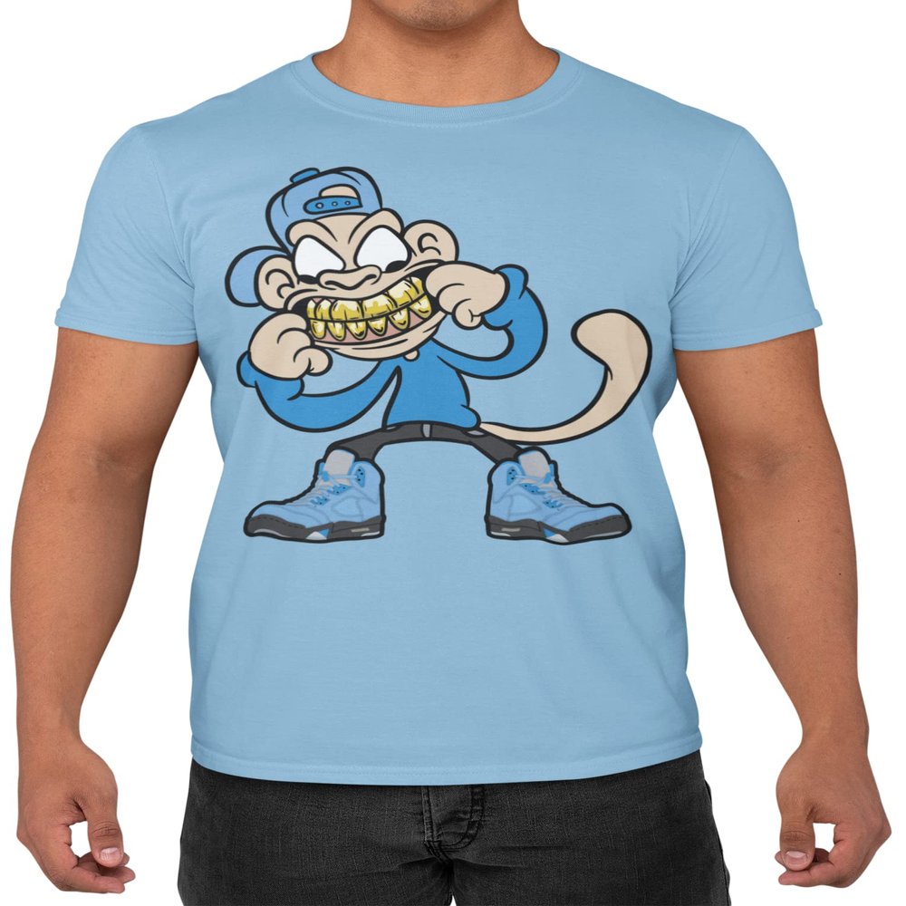 Jordan 5 Retro Carolinaa Blue T Shirt Colors to Match Sneakers, Tee to Match Jordan 5 Retro Carolina Blue