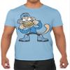 Jordan 5 Retro Carolinaa Blue T Shirt Colors to Match Sneakers, Tee to Match Jordan 5 Retro Carolina Blue view 1