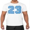 Jordan 5 Retro Carolinaa Blue T Shirt Colors to Match Sneakers, Tee to Match Jordan 5 Retro Carolina Blue view 1