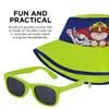 ABG Accessories Boys Paw Patrol Long Sleeves Rash Guard Swim Shorts, Glasses & Bucket Hat Kids Set Age 5-6 view 3