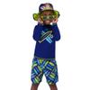 ABG Accessories Boys Paw Patrol Long Sleeves Rash Guard Swim Shorts, Glasses & Bucket Hat Kids Set Age 5-6 view 4
