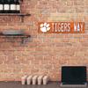 Rico Industries NCAA Oregon State Beavers Black 4" X 17" Plastic Street Sign view 3