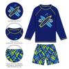ABG Accessories Boys Paw Patrol Long Sleeves Rash Guard Swim Shorts, Glasses & Bucket Hat Kids Set Age 3T view 4