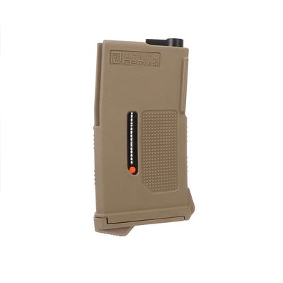 Clover Airsoft - PTS EPM1-S M4 Mid Cap - 170 BB Capacity (Tan, 5 Magazine Pack)