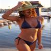 BCA by Rebecca Virtue Kira - Women's Side Tie Bikini Bottom with Cheeky Coverage, Sexy Swimwear Separates for Women, Navy, Small view 4