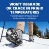 Ice Grips for Shoes - 360-Degree Grip on Snow Ice, 1 Pair Non Slip Gripper Anti-Slip Grips for Outdoor Mountain Climbing, Hiking Shoes - Abrasion & - Unisex view 3