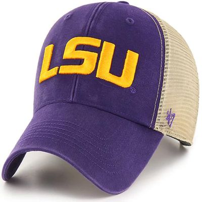 47 NCAA Flagship Wash Mesh MVP Adjustable Hat, Adult One Size Fits All (as1, Alpha, one_Size, LSU Tigers)