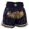 UFG PRO - Elite Series Muay Thai Short - Boxing MMA Muay Thai Training & Fight (as1, Alpha, l, Regular, Regular, Black Gold) view 1