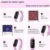Fitbit Inspire 3 Health & Fitness Activity Tracker (Lilac Bliss) with Workout Intensity, Sleep Tracking, Heart Rate, 2 Bands, 3.3foot Charging Cable, Wall Adapter, Screen Protectors & PremGear Cloth view 4