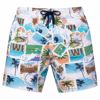 INGEAR Little Boys Quick Dry Swim Trunks UPF 50+ Beach Board Shorts Sizes 2T-14 Vibrant Patterns for Summer Adventures