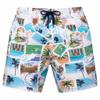 INGEAR Little Boys Quick Dry Swim Trunks UPF 50+ Beach Board Shorts Sizes 2T-14 Vibrant Patterns for Summer Adventures view 1