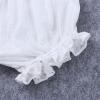 Dkygxwt Infant Baby Girls Boys Shorts Solid Spring Summer Casual Ruffle Shorts Pants Clothes(White,12-18 Months) view 2