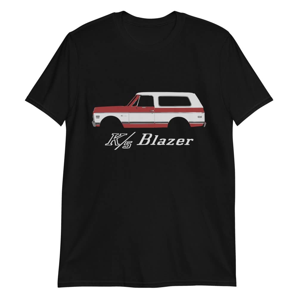 1971 Chevy K5 Blazer CST Red and White Vintage Truck Owner T-Shirt