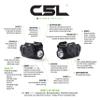 Viridian New C5L Rechargeable Universal Compact Weapon Green Laser Sight with High Output 650 Lumen Light, with SAFECharge Power Source, Universal Mounted view 3