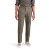 Dockers Men's Signature Khaki Classic Fit Iron Free with Stain Defender Pants - Pleated (Regular and Big & Tall), Dark Pebble, 52W x 30L view 1