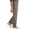 Dockers Men's Signature Khaki Classic Fit Iron Free with Stain Defender Pants - Pleated (Regular and Big & Tall), Dark Pebble, 52W x 30L view 3