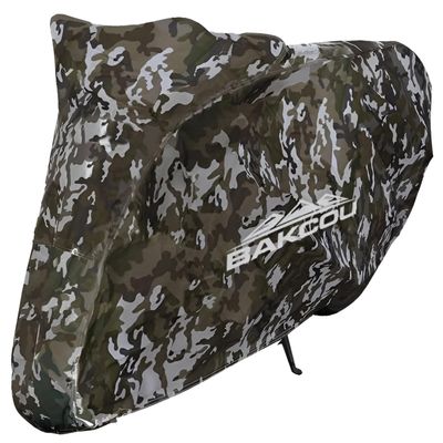 Bakcou - Heavy Duty Waterproof eBike Rain Cover - Protects Against Sun, Dust, Wind, Rain, and Snow - Nylon Cover with Cinch Cords for a Snug Fit