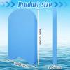 3 Pcs EVA Foam Swimming Kickboard Water Pool Training Swimming Aid Swim Board with Non Slip Edges for Adults Kids Beginner Swimmers Float Exercise Equipment, 3 Colors (Dark Blue, Light Blue, Yellow) view 2