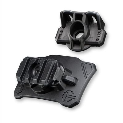 Thyrm VariArc-VS Helmet Mount, Universal Helmet Compatibility, Adjustable for attaching Light to Picatinny Rail or Scout Mount, Made in USA (Black)