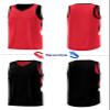 KXK Youth Reversible Basketball Jersey Shirts,Fashion Blank Basketball Jerseys for Kids Red/Black view 2