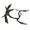 AYNEFY Helmet Suspension System Nylon Strong Compatibility Suspension System Chin Strap Easy Installation with Screw for Outdoor Play (OD Green) view 4